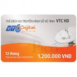 Thẻ cào trả trước gói kênh VTC